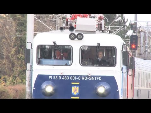 Prima locomotivă electrică modernizată la Brașov prin PNRR a făcut primele curse!