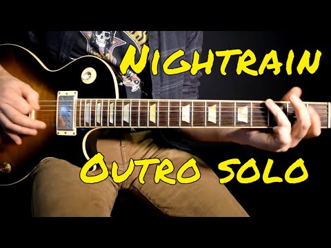 Guns n Roses - Nightrain outro solo cover
