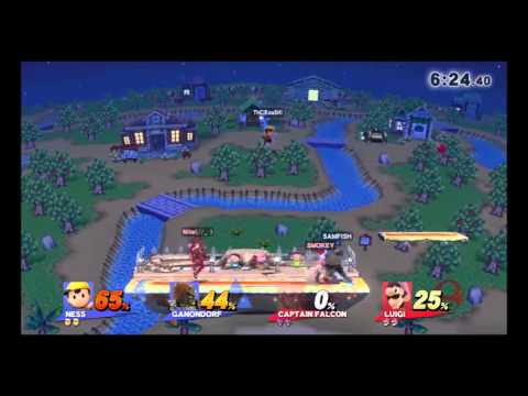 Smash 4 / Wii U *ThC Doubles *Smokey & Nite Vs Koosh & Samfish Set 2* June 27th 2015