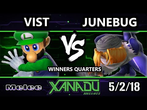 S@X 248 Melee - Vist (Luigi) Vs. Junebug (Sheik) - Smash Melee Winners Quarters