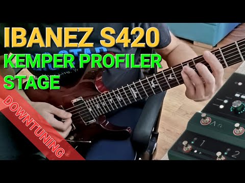 Ibanez S420 Standard C Tuning with Kemper Profiler Stage | JTM & GGD Kemper Profiles Review