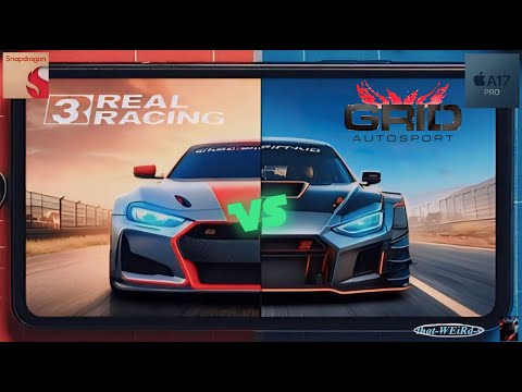 Real Racing 3 Vs GRID AutoSport which is good ULTRA SETTIGS ? Android/iOS comparison,Controller Test