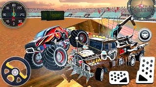 Monster Truck Demolition Derby 3D - Extreme Crash Car Racing - Android GamePlay