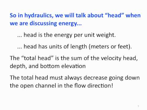 Energy, Head and Grade Lines.mov