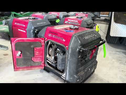 I bought 7 Honda EU3000IS Generators! Can I fix all of them? Part 1
