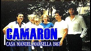 Camaron en casa de Manuel Marsella 1987