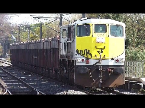 IE 071 Class Loco 074 on Tara Mines - Clontarf Road Station, Dublin