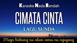 Download lagu Cimata Cinta~Lagu Sunda Karaoke Lower Key Nada Rendah HD HQ mp3