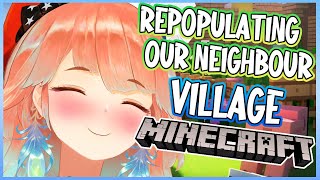 Thumbnail for 【MINECRAFT】Repopulating Our Neighbour Village #kfp #キアライブ