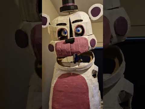 the making of funtime freddy and thanks for 160 subscribers! [fnaf animatronics]