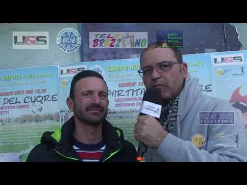 Le interviste della Partita del Cuore U&S in ricordo di Rosario Fioretti SANDRO DE MICCO