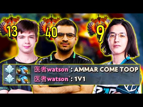 WATSON FINDS FALCON PROS IN A PUB -  vs Ammar Malrine Dota 2