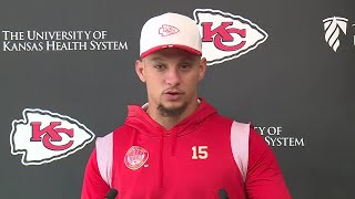 Patrick Mahomes on playing for former Texas Tech head coach Kliff Kingsbury: A 'great coach and p...