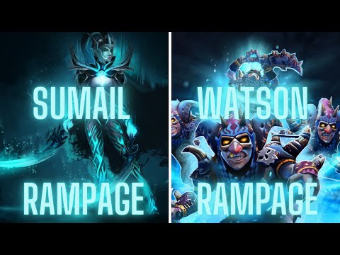 Sumail & Watson RAMPAGE #PhantomAssasin #Meepo #Patch7.31