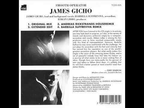 James Gicho - Smooth Operator (Andreas Rickstrand house mix) 2005 SADE cover /Hakan Lidbo