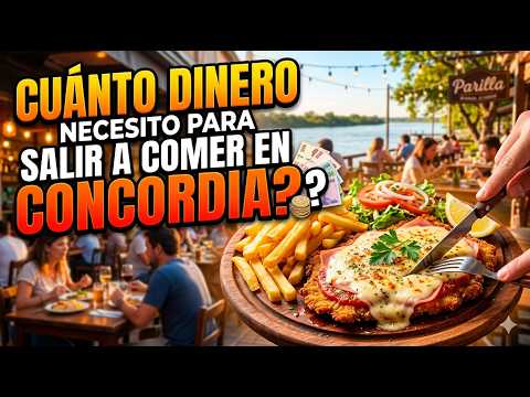 ¿Cuánto sale 💲💲 COMER 🍕🍕en concordia, Entre Ríos?