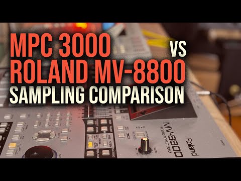 Akai MPC 3000 vs Roland MV-8800 - Sampling Comparison | #mpc3000 #mv8800 |