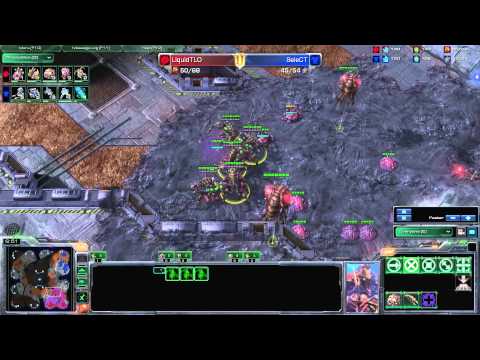 Liquid'TLO (Z) vs. dSeleCT (T) - StarCraft 2 Wings of Libery