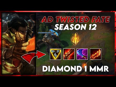 TWISTED FATE MID GETS MVP RATING | League of Legends Season 12