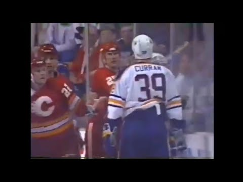 Flames - Sabres rough stuff 1/27/91