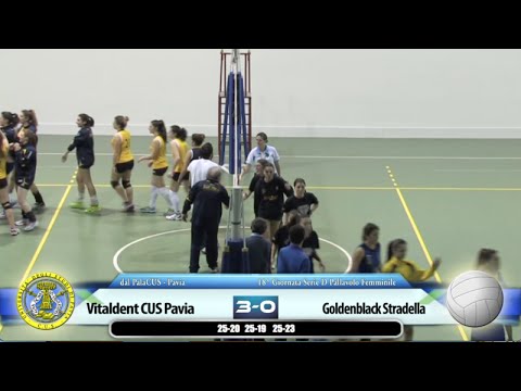 Pallavolo Femminile: CUS Pavia vs Goldenblack Stradella