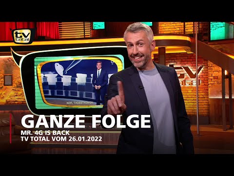 Mr. 4G is back | TV total | Full Episode vom 26.01.2022