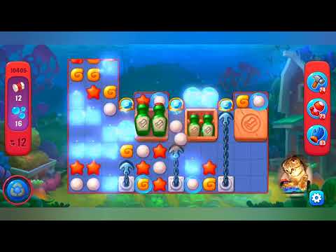 Fishdom, 10405 level,no Booster - 10405 уровень, прохождение без бустеров.