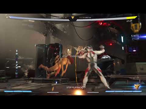 Insanely swaggy high damaging Combo Flash Injustice 2