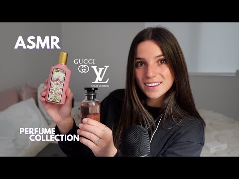 Showing You My Perfume Collection ASMR | Delicate Whispering and Tapping
