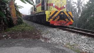 preview picture of video 'Specaial Train at Kampung Tanjung Lipis'