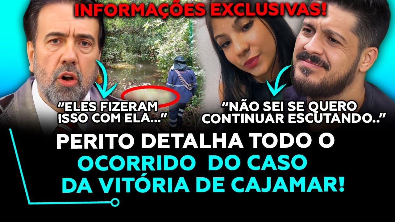 CASO VITÓRIA DE CAJAMAR - EXCLUSIVO E COMPLETO!! - JORGE LORDELLO (NA CENA DO CRIME)