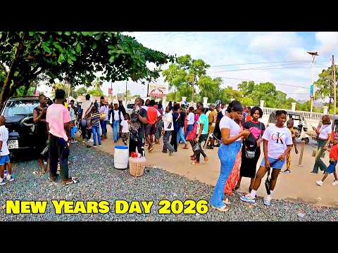 WE ARE OUTSIDE - NEW YEARS DAY 2026 - FREETOWN CITY - 🇸🇱 VLog - Explore With Triple-A