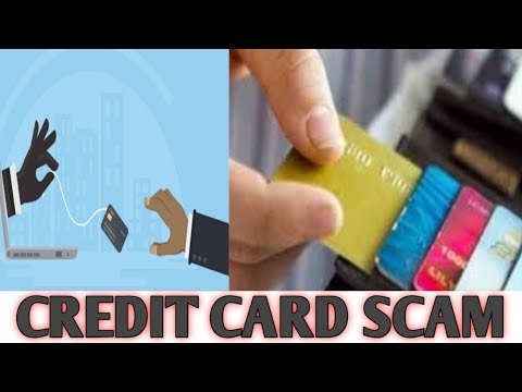 Credit Card Scam!!!!😡