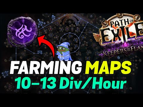 [POE 3.27] SIMPLE 10-13 Div/Hour Map Farm Strategy Guide - Path of Exile Keepers of the Flame