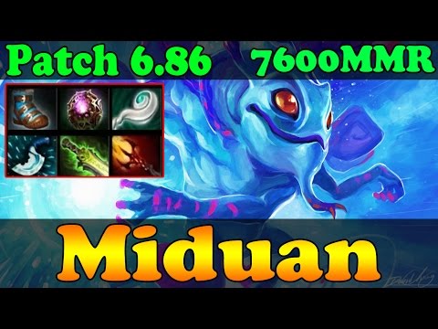 Dota 2 - Patch 6.86 : Miduan 7600 MMR Plays Puck Vol 3- Gameplay!