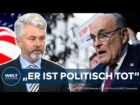 TRUMPS EX-ANWALT „Politisch tot“: New Yorker Ex-Bürgermeister Rudy Giuliani im finanziellen Desaster