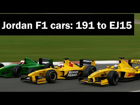 Every Jordan F1 car — From 191 to EJ15 (best results & onboard highlights)