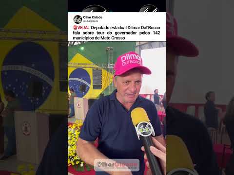 Comitiva do governo em Matupá