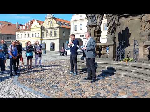 Gedenkveranstaltung Zatec 27  Mai 2025