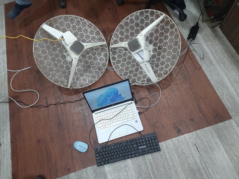 Mikrotik wireless device  configuration. 25 Km range Connect P2P.LHG 52 AC.100% Working..