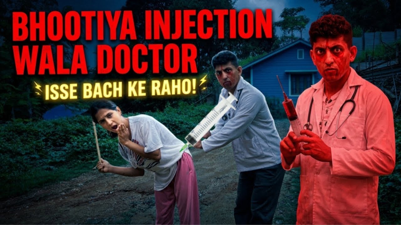 Bhootiya Injection Wala Doctor 💀🧟 | Horror Story  | Sui Sui | Cartoon Doctor| Prashant Sharma