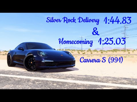 NFS Payback |Silver Rock Delivery 1:44.83 & Homecoming 1:25.03| Carrera S (991) PBs