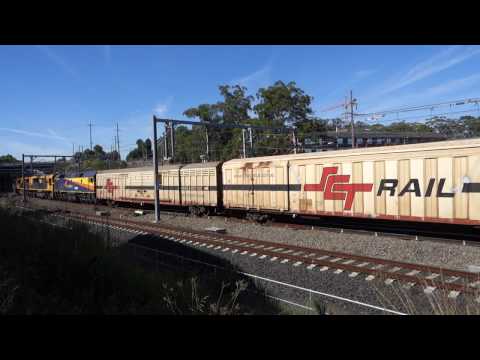 Triple LDP's and 42206 with Aurizon 7BM7 - 8/1/17