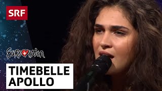 Timebelle: Apollo (Live-Check) | Eurovision 2017 |  SRF Musik
