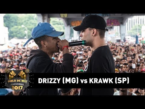 Drizzy [MG] vs Krawk [SP] (Semifinal) - DUELO DE MCS NACIONAL 2017
