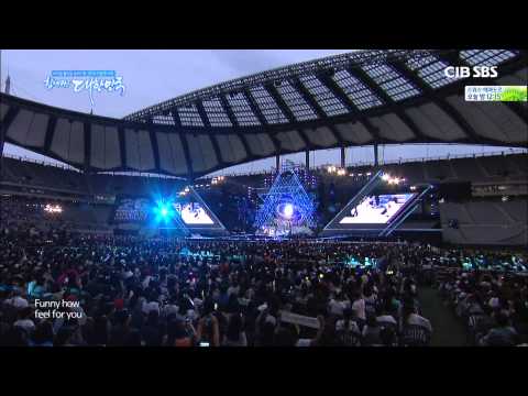[HD1080p]140615 Eunji (Apink) & Bada (Feat.Yoonhan) - Dreams Come True @Dream Concert 2014