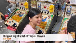Ningxia Night Market Tiapei, Taiwan