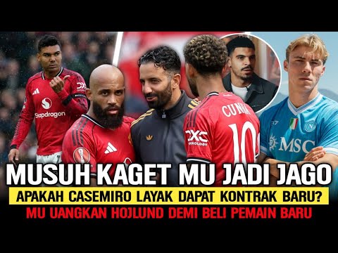 KING MU TIBA-TIBA JAGO SEMUA TIM JADI KAGET😱Casemiro Dapat Kontrak Baru🤔Stategi Transfer Januari MU💰