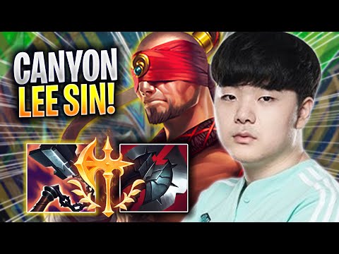CANYON SHOWTIME WITH LEE SIN! - DK Canyon Plays Lee Sin JUNGLE vs Lillia! | Season 2023