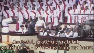 Grateful - Bishop Hezekiah Walker - Ebenezer AME Church #GospelFeast